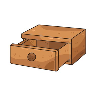 Çekmece, küçük ögeleri saklamak için kullanılan bir kaydırma bölmesidir.