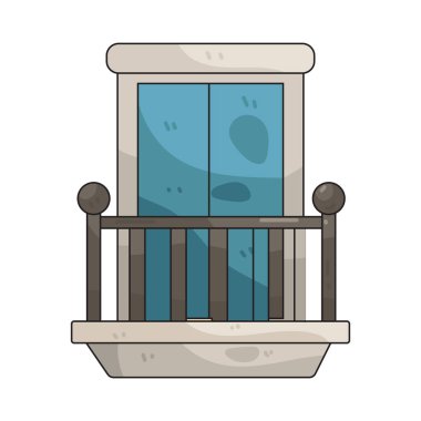 Balkon, temiz hava ve rahatlama için kullanılan bir odanın dış uzantısıdır..