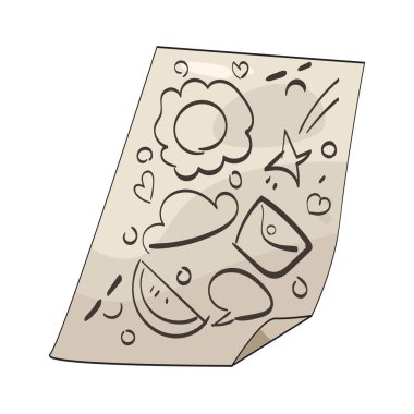 Kağıt karalama, kağıt üzerinde gelişigüzel yapılmış hızlı ve eğlenceli bir çizimdir..