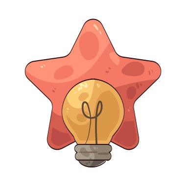 Bir yıldızlı ampul, parlak, göze çarpan ya da olağanüstü bir fikri temsil eden bir ikondur..
