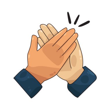 El çırpışı, alkış yaratmak ya da onay vermek için tekrar tekrar el sıkışma eylemini tanımlar..