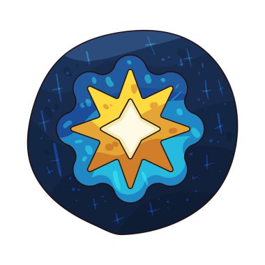  Bir uzay yıldızı, engin evrende parlayan gök yıldızıdır..