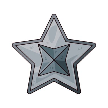 Gümüş yıldız, başarıyı ya da tanınmayı temsil eden gümüş parıltılı bir yıldızdır..