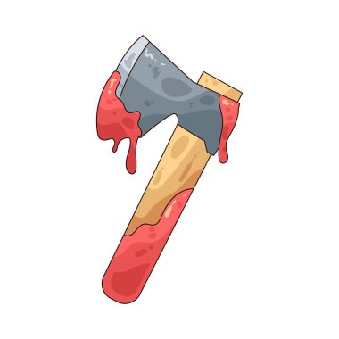 Kanlı balta, sahte kanla kaplanmış korkunç bir aksesuar olarak kullanılan keskin bir silahtır..