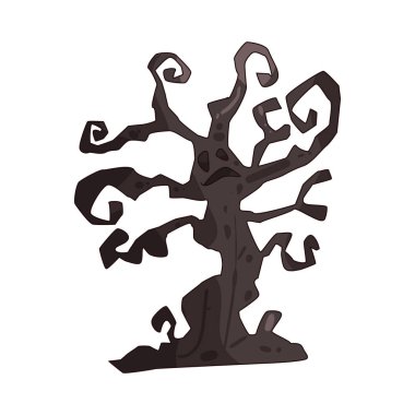 Ürkütücü ağaç, karanlık ortamlarda ürkütücü görünen eğri büğrü, çıplak bir ağaçtır..