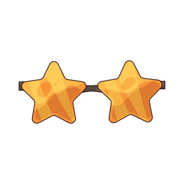 Yıldız gözlükleri eğlenceli ve partiye hazır bir stil eklemek için takılan gözlüklerdir..