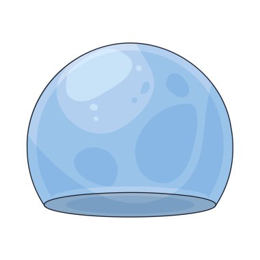 Kabarcık kubbe yuvarlak kabarcık şekilli küçük saydam bir kubbeye benzeyen bir yapıdır..