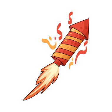 Havai fişek, renge dönüşmeden önce gökyüzüne fırlatılan hızlı yükselen bir havai fişektir..