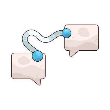 İletişim bağlantısı aktif ve başarılı etkileşimi simgeler.