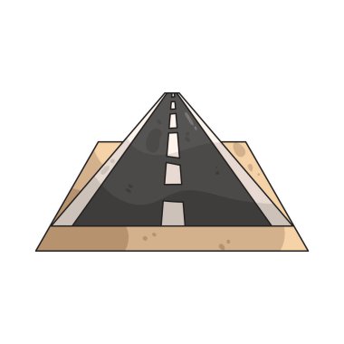 Yol, araçlar ve ulaşım için tasarlanmış asfalt bir yoldur..