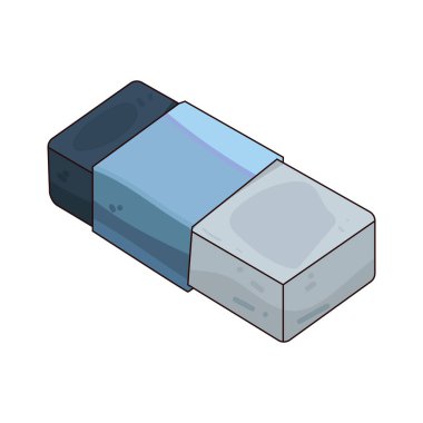 Silgi, kağıt üzerindeki kalem izlerini kaldırır.