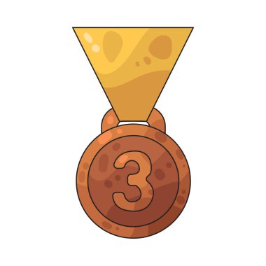 Üçüncülük madalyası ise yarışmayı üçüncü bitirene verilen bir ödüldür..