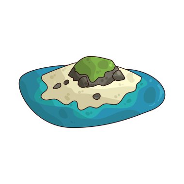 Bir ada, deniz ve gün ışığıyla çevrili rüya gibi bir yaz kaçamağını temsil eder..