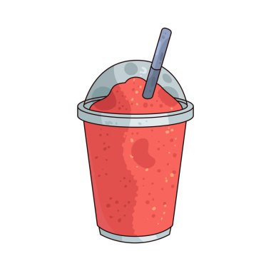 Buzlu içecek soğuk bir içecek içerir serinletici bir yaz ferahlığı olarak..