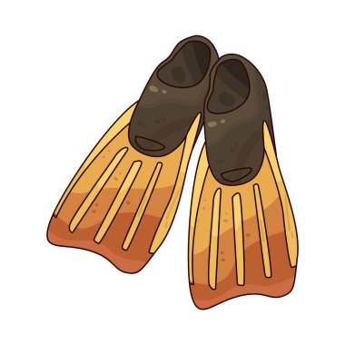 Yüzgeçler yaz etkinlikleri sırasında yüzücülerin suda etkili bir şekilde hareket etmesine yardımcı olur..