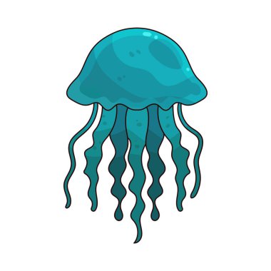 Bir denizanası, ılık okyanus sularında karşılaşan deniz yaşamını simgeler..