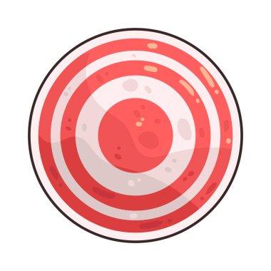 Hedef, odak, doğruluk ya da nesnel halkaları temsil eden dairesel bir semboldür..
