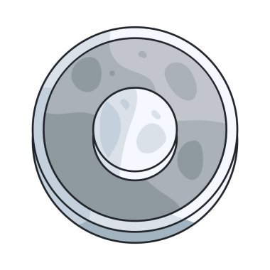 Radyo düğmesi kapatılması, bir grup seçenek içinde seçili olmayan bir seçeneği gösteren dairesel arayüz simgesidir..