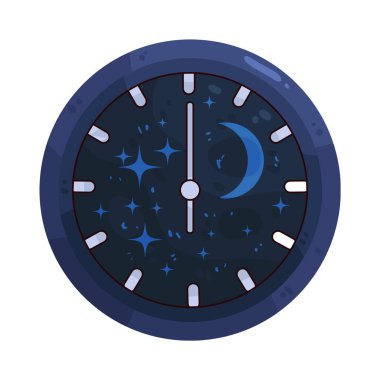 Geceyarısı, eski yıldan yeni yıla geçiş anını temsil ediyor..