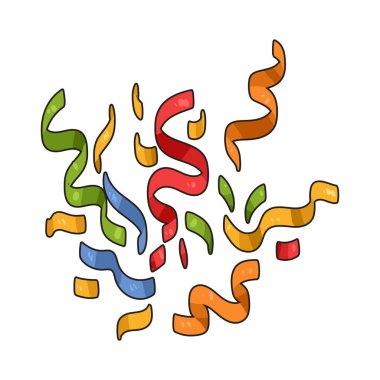 Konfeti neşeyi, heyecanı ve kutlamanın canlı atmosferini simgeler..