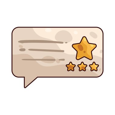 Geribildirim, kullanıcı görüşlerini veya tepkilerini temsil eden bir illüstrasyondur.