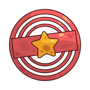 Pul, onay, doğrulama veya tamamlamayı temsil eden bir illüstrasyondur..