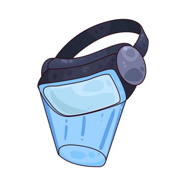 AR Kulaklığı, artırılmış gerçeklik deneyimleri sunmak için tasarlanmış kafa montajlı bir cihazın bir göstergesidir..