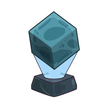 Hologram Ekranı, açık uzayda holografik görseller sunan bir sistemin gösterimidir..