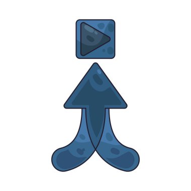 Birleşme çoklu ortam elemanlarının kombinasyonunu gösteren bir illüstrasyondur.