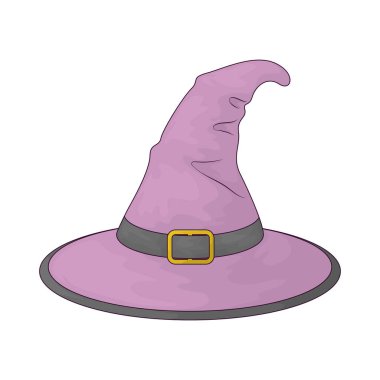 A witch hat is a pointed hat associated with magic, spells, and fantasy folklore.