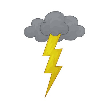 Yıldırım, elektrik, güç ve ani enerjiyi sembolize eden keskin, zikzaklı bir şekildir..