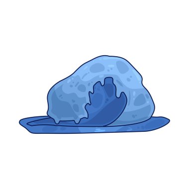 Buz dalgası, donmuş bir dalgalanma veya su hareketi ve soğuk tarafından şekillendirilen kavisli bir buz formasyonudur..