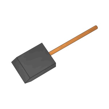 Köpük fırça, fırça darbeleri olmadan düzgün boya uygulaması için kullanılan hafif bir uygulamadır..