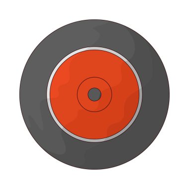 Vinil plak, klasik veya retro partilerle ilişkilendirilen, müzik çalmak için kullanılan dairesel bir disktir..