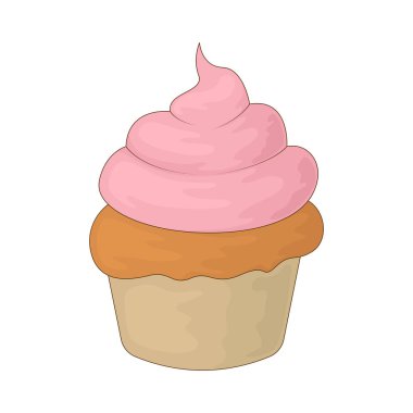 A cupcake is a small individual cake baked in a cup-shaped wrapper and often decorated with frosting.