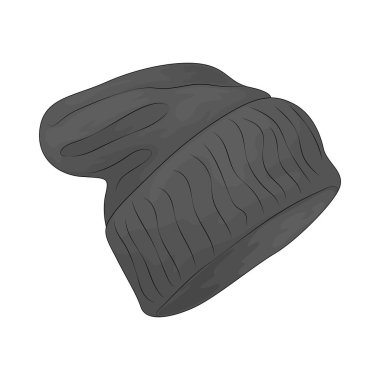 A beanie hat is a snug, knitted cap worn to keep the head warm in chilly conditions.