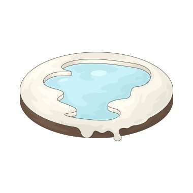 Donmuş bir göl, aşırı soğuk kış sıcaklıkları nedeniyle buzla kaplı bir su kütlesidir..