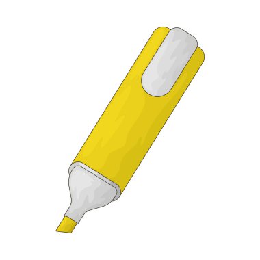 Kalem, önemli metni gizlemeden vurgulamak için kullanılan yarı saydam mürekkepli bir kalemdir..