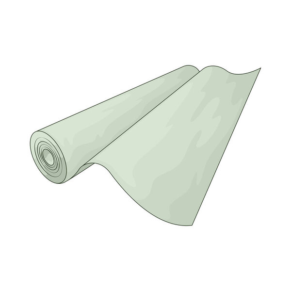 A wrapping paper roll is a long sheet of decorative paper used to wrap presents neatly.