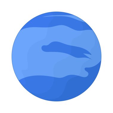 Neptün güçlü rüzgarları ve fırtınaları olan derin mavi bir buz devi..