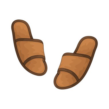 Terlikler yumuşak, rahat ayakkabılar..