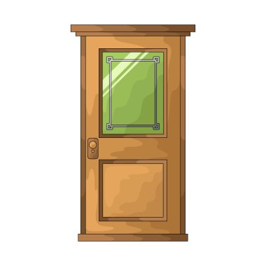 Berber dükkanının kapısı, berber dükkanına giriş kapısı..