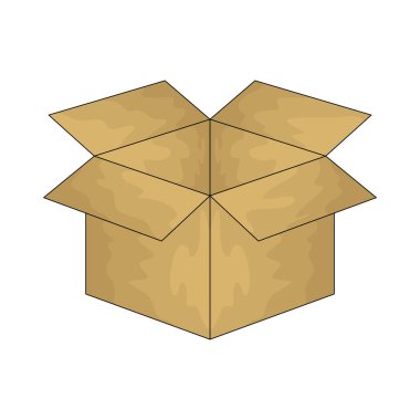 Açık bir kutu, içindekileri gösteren bir pakettir..