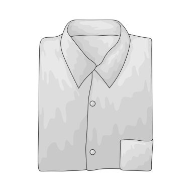 Katlanmış gömlek, depolama ya da paketleme için düzgünce katlanmış bir üsttür..