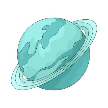 Uranüs kendi yörüngesine göre kendi etrafında dönen bir buz devi gezegenidir..