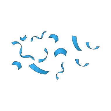 Konfeti kutlamayı, başarıyı ve neşeli olayları temsil eder..