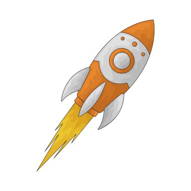 Bir roket hızlı ilerlemeyi, büyümeyi veya başarının yeni zirvelerine ulaşmayı sembolize eder..