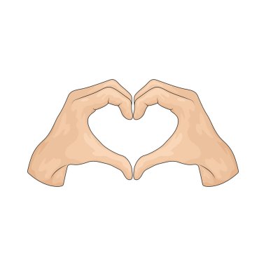 Bir el kalbi sevgiyi, ilgiyi ve şefkati sembolize eder..