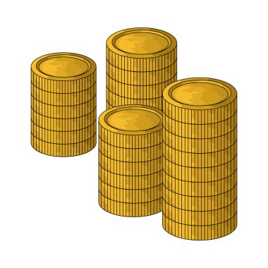 Bozuk para yığını birikmiş parayı temsil eden bir para yığınıdır..