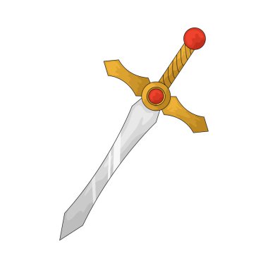 Kılıç genellikle fantezi ve aksiyon oyunlarında kullanılan bir silahtır..